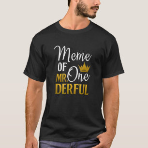 Erster Geburtstag Muttertag Meme T-Shirt