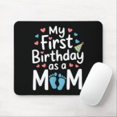 Erster Geburtstag neue Mutter Baby-Party glücklich Mousepad (Mit Mouse)