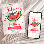 Erster Geburtstag: One In A Melon Einladung