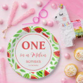 Erster Geburtstag: One In A Melon Pappteller (Party)