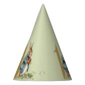 Erster Geburtstag Peter das Kaninchen Gemüse pflüc Partyhütchen (Links)