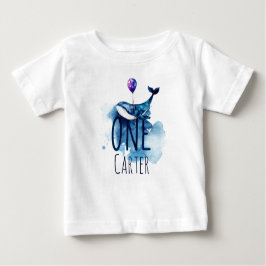 Erster Geburtstag unter dem Individuelle Name Baby T-shirt