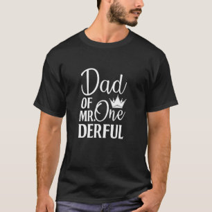 Erster Geburtstag Vatertag Vater T-Shirt