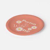 Erster Geburtstag Wild One Pappteller (Schrägansicht)