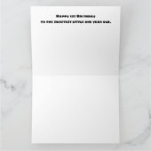 Erster Geburtstagsfox Karte (Innenseite)