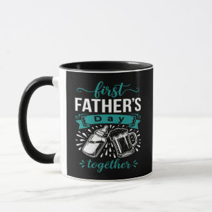 Erster gemeinsamer Vatertag Tasse