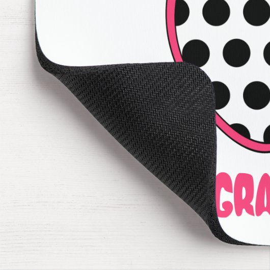 Erster Grad-Lehrer-Tupfen Apple Mousepad (Ecke)