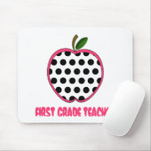 Erster Grad-Lehrer-Tupfen Apple Mousepad (Mit Mouse)