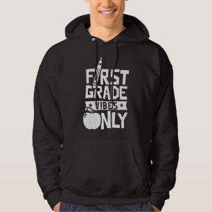 Erster Grad Vibes nur willkommen Schüler zurück Sc Hoodie