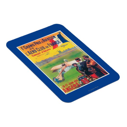 Erster Großpreis für Luftfahrt Magnet (Rechte Seite)