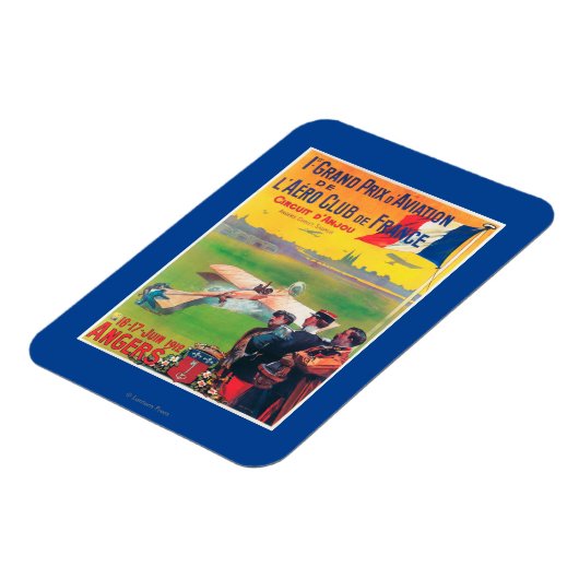 Erster Großpreis für Luftfahrt Magnet (Linke Seite)