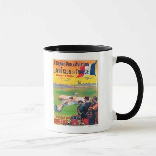 Erster Großpreis für Luftfahrt Tasse (Rechts)