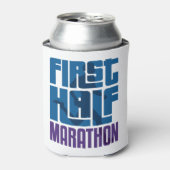 Erster Halbmarathon 13,1 Meilen Dosenkühler (Kanne Vorderseite)