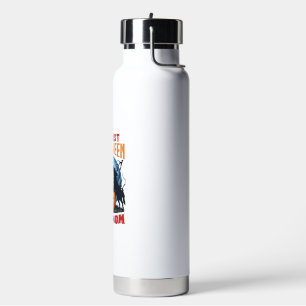 Erster Halloween Als Mutter Kürbis Wolf Mond_1 Trinkflasche