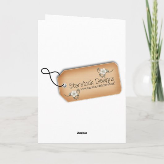 Erster Halloween-Boy Karte (Rückseite)