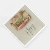 Erster Heiliger Kommunion Katholischer Sohn Jesus  Serviette (Ecke)