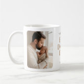 Erster Held Bester Papa Aller Zeiten Erdig 2 Foto Kaffeetasse (Links)