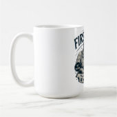 Erster Held, ewiger Freund, Vatertag Vintage Kaffeetasse (Links)
