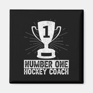 Erster Hockey-Trainer Eishockey Feldhockey Tr Magnet