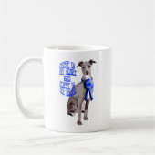 Erster Hund Italienischer Grauhund Kaffeetasse (Links)