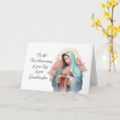 Erster Jahrestag des Verlustes der Großtochter Mar Karte (Gelbe Blume)