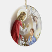 Erster Junge der heiligen Kommunion Keramikornament (Rechts)