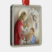 Erster Junge der heiligen Kommunion Ornament Aus Metall (Rechts)
