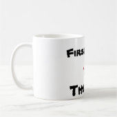 Erster Kamerad die Ehefrau Kaffeetasse (Links)