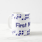 Erster Kamerad mit Schwimmweste Kaffeetasse (Vorderseite Links)