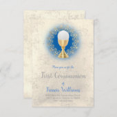 Erster Katholischer Junge Einladung (Vorne/Hinten)