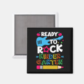 Erster Kindergarten für Rock Kindergart Magnet (Vorderseite/Rückseite)