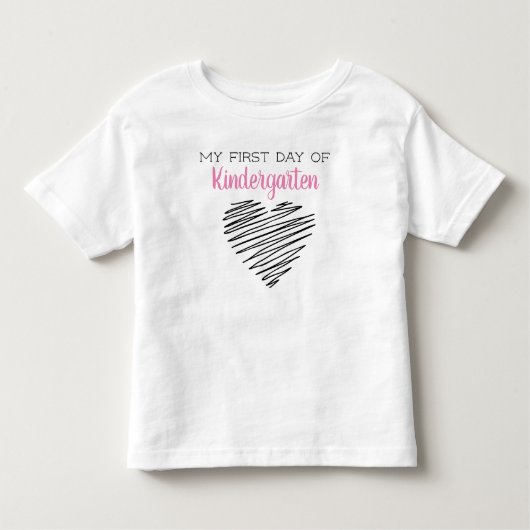 Erster Kindergarten Kleinkind T-shirt (Vorderseite)