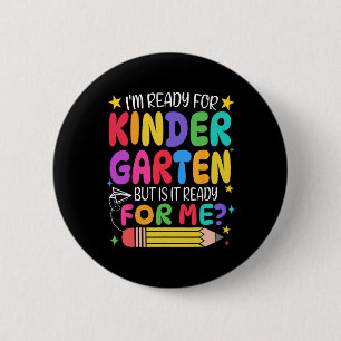 Erster Kindergartenmädchentag Button