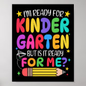 Erster Kindergartenmädchentag Poster (Vorne)