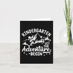 Erster Kindergartentag 1. Schultag Kinder t Karte