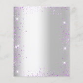 Erster Kommunallavender-Silberhaushalt Einladung Flyer (Hinten)