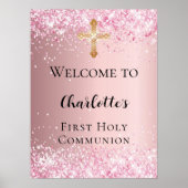 Erster Kommunalpink-Konfetti-Empfang Poster (Vorne)