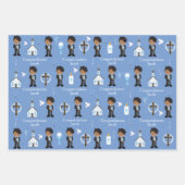 Erster Kommunion Geschenkpapier Set (Vorderseite 3)