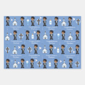 Erster Kommunion Geschenkpapier Set (Vorderseite)