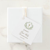 Erster Kommunion Grüne Wappen Chalice Geschenkanhänger (Beispiel)