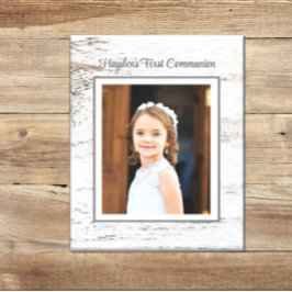 Erster Kommunionstag! Leinwand für kundenspezifisc