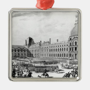 Erster Konsul Napoleon Bonaparte Silbernes Ornament