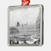 Erster Konsul Napoleon Bonaparte Silbernes Ornament (Links)