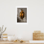 Erster Kontakt Poster (Küche)