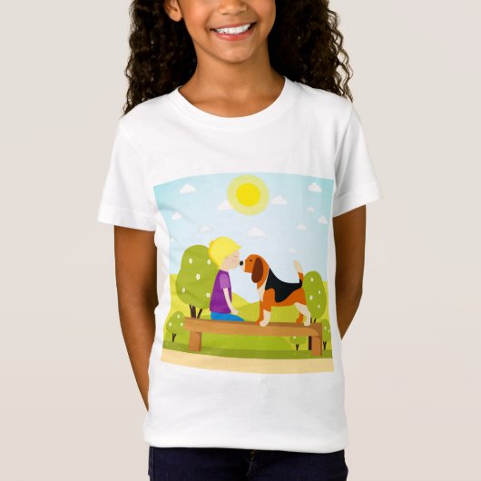 erster Kuss T-Shirt (Vorderseite)