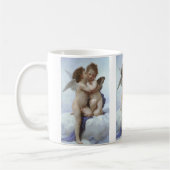 Erster Kuss von Bouguereau, Vintage Viktorianische Kaffeetasse (Links)