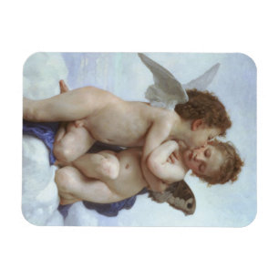 Erster Kuss von Bouguereau, Vintage Viktorianische Magnet