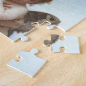 Erster Kuss von Bouguereau, Vintage Viktorianische Puzzle (Seite)