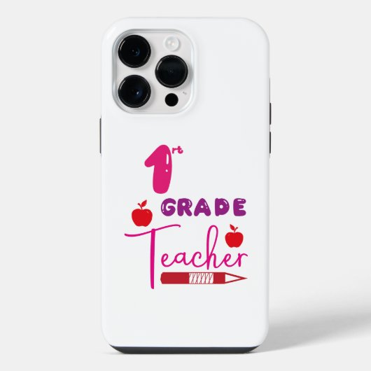 Erster Lehrer iPhone Hülle (Rückseite)