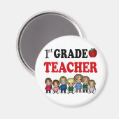 Erster Lehrer Magnet (Vorderseite/Rückseite)